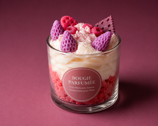Bougie fruit rouge
